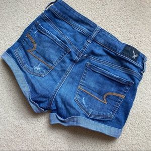 American Eagle Hi-Rise Super Stretch Shorts